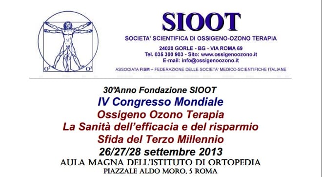 Congreso Mundial de la ozonoterapia en Roma 