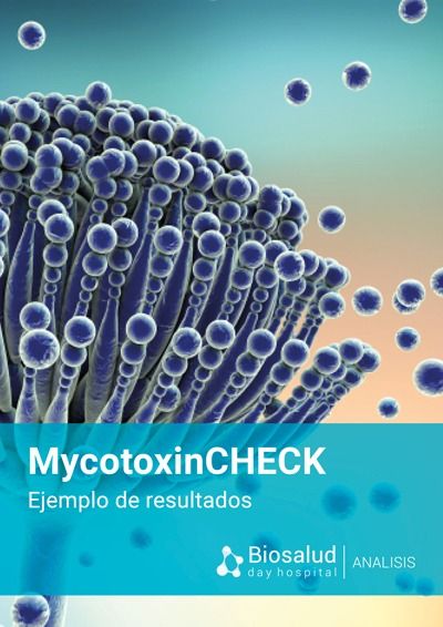 Ejemplo de resultados del Análisis de Toxicidad por Mohos MycotoxinCHECK